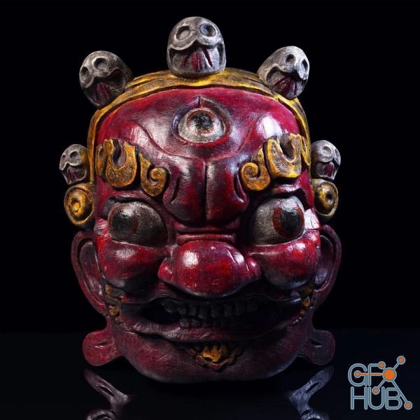 Photo-Realistic Texturing in Mari Buddha Mask Full Course