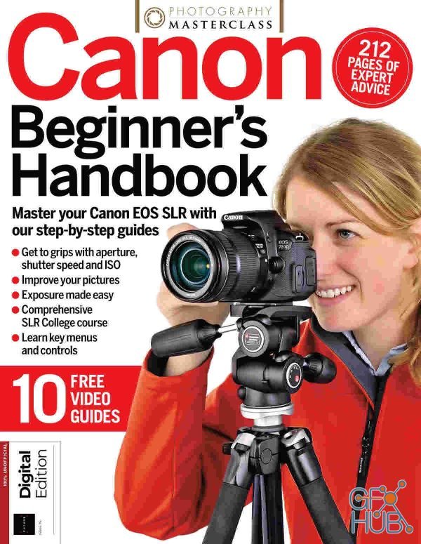 Photography Masterclass – Canon Beginner's Handbook – Issue 116,2021 (PDF)