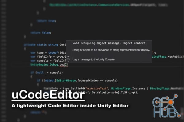 Unity Asset – uCodeEditor v1.2.4