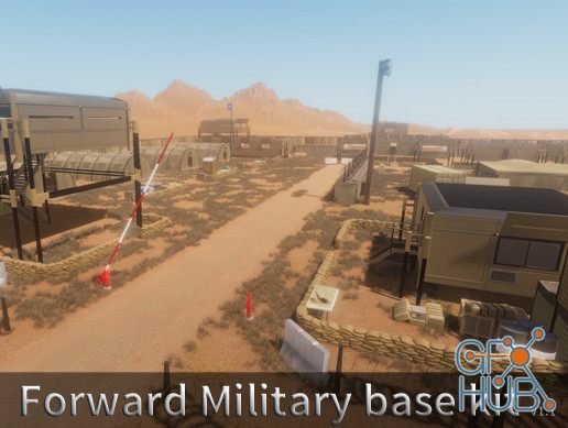 Unity Asset – Modern Forward Military Base Kit