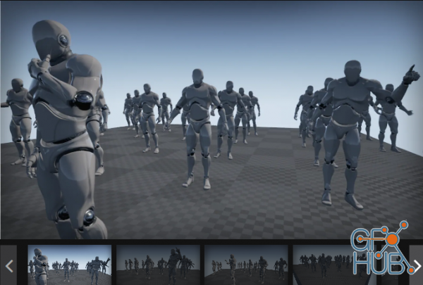 Unreal Engine Marketplace – Dialog Animations