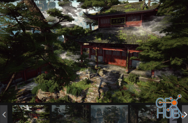 Unreal Engine Marketplace – Zhang Jia Jie Mountain