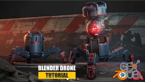 Gumroad – Blender Drone Tutorial – Complete Edition