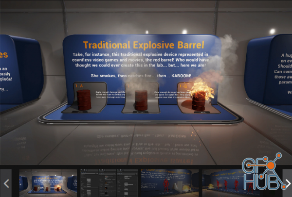 Unreal Engine Marketplace – BOOM! Explosions Toolkit