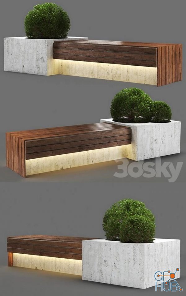 Bench1150-280cm