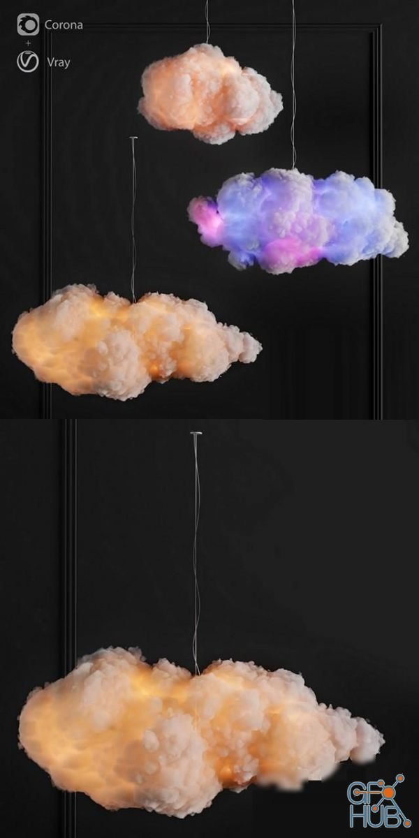 ArtStation - Cotton Clouds Light