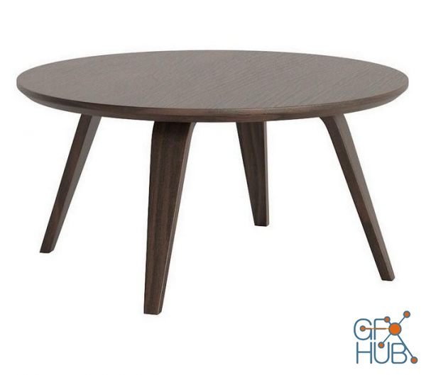 Table round wooden