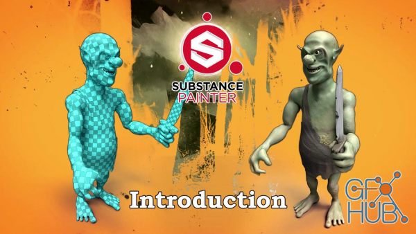 Skillshare – Substance Painter – PBR texturing a goblin