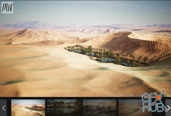 Unreal Engine Marketplace – Dune Desert Landscape