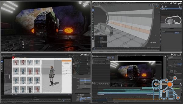 Skillshare – Learn Animation Production with Blender 2.9