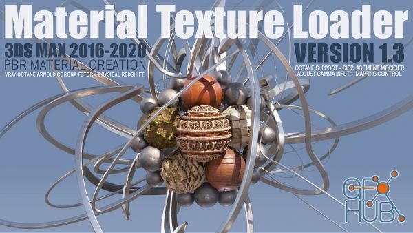 Gumroad – Material Texture Loader v1.4 for 3ds Max