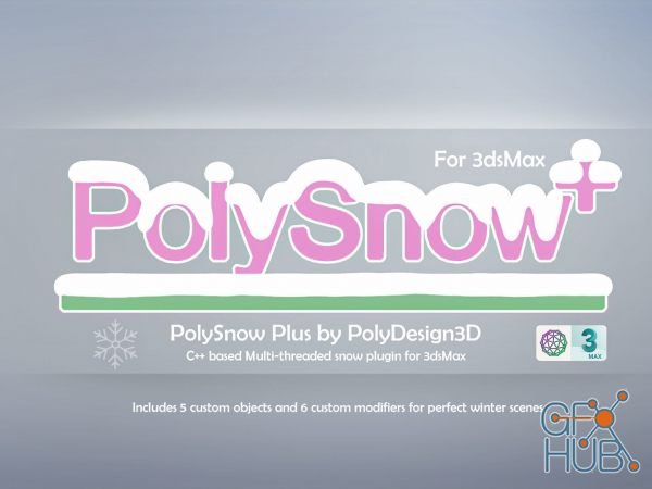PolySnow + v1.02 for 3ds max 2016-2023 Win