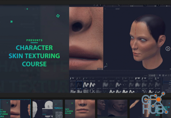 ArtStation – Character Skin Texturing Course (CSTC)