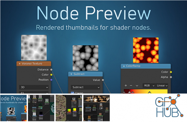 Blender Market – Node Preview v1.2 for Blender 2.8x-2.92