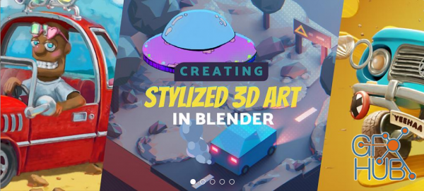 Gumroad – Create Stylized 3D Art in Blender