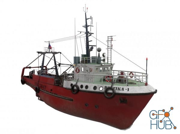 «Baltika» fishing trawler refrigerator PBR