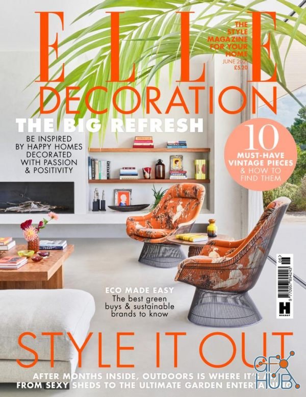 Elle Decoration UK – June 2021 (True PDF)