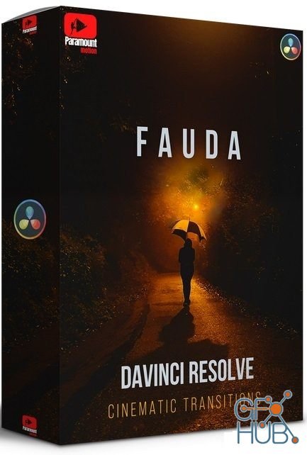 Paramount Motion – FAUDA DaVinci Resolve Transitions