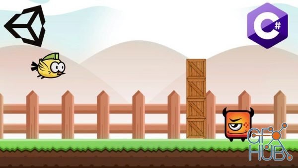 Udemy – Learn to make a 2D Angry Bird like game using Unity & C#