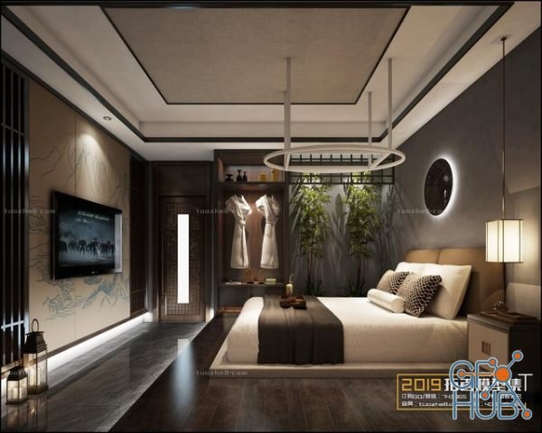Bedroom Interior of the Hotel 022