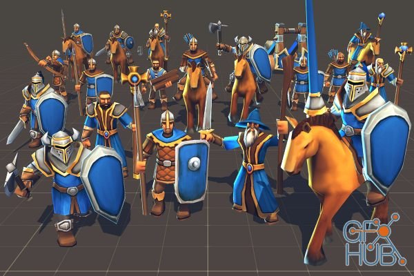 Unity Asset – Toon RTS Units