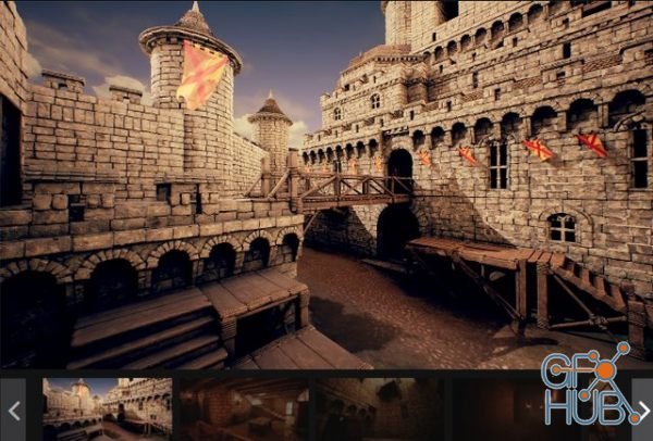 Unreal Engine Marketplace – Medieval Stronghold Architecture