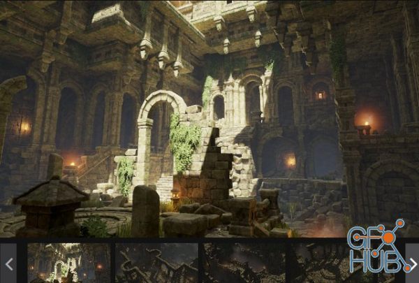 Unreal Engine Marketplace – Eternal Temple