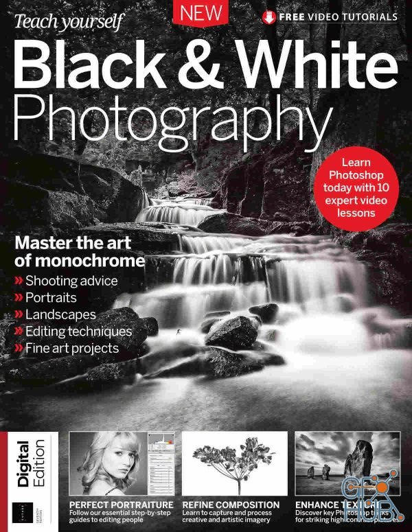 Teach Yourself Black and White Photography – 7th Edition, 2021 (True PDF)