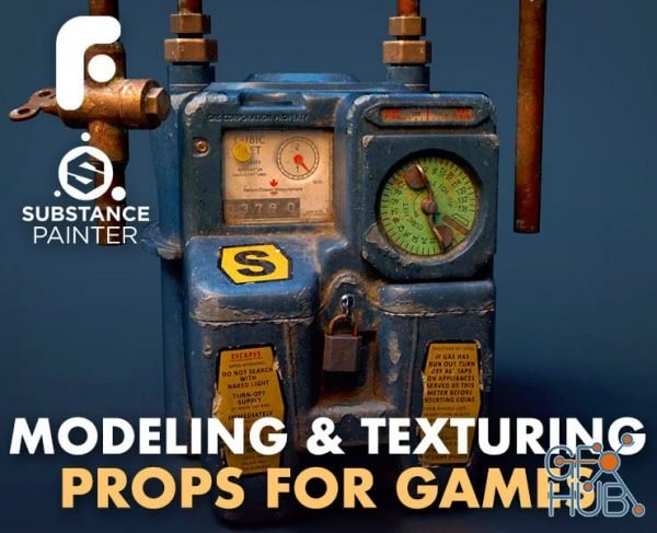 Modeling & Texturing Props for Games