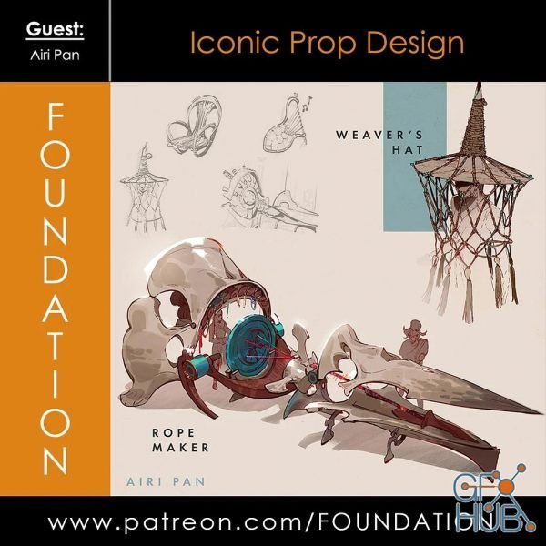 Gumroad – Foundation Patreon – Iconic Prop Design with Airi Pan