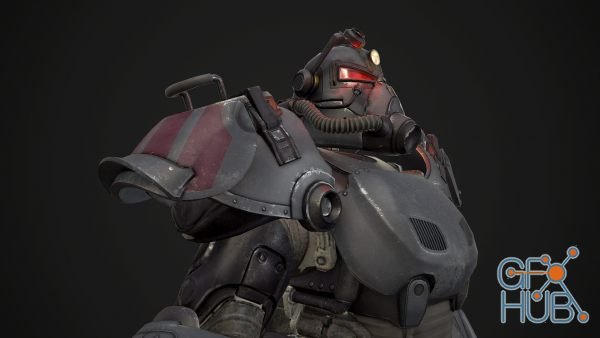 3D Model – Ultracite Power Armor PBR | GFX-HUB