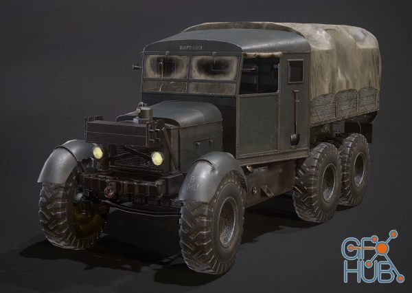 Scammell Pioneer Truck PBR