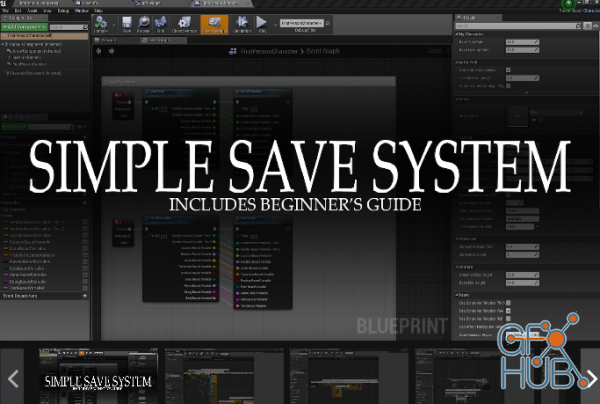 Unreal Engine Marketplace – Simple Game Save System