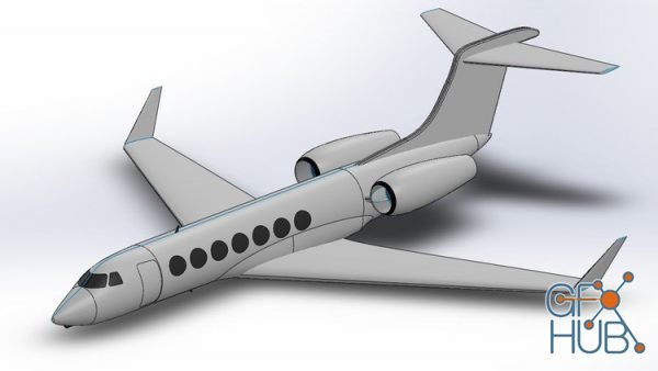 Udemy – SolidWorks: Gulfstream G550