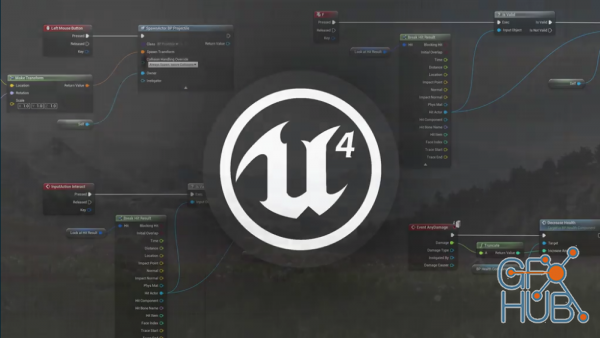 Skillshare – Unreal Engine 4 : Getting Started with Blueprints