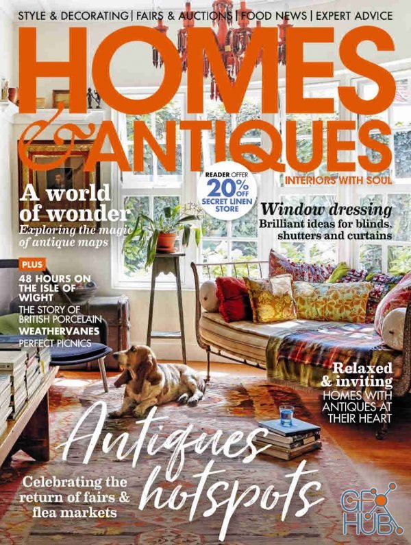 Homes & Antiques – July 2021 (True PDF)