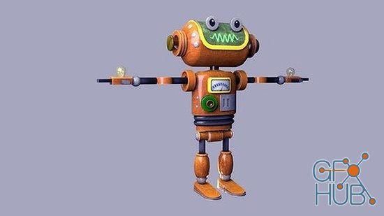 Udemy – Creating Stylized Robot in Maya