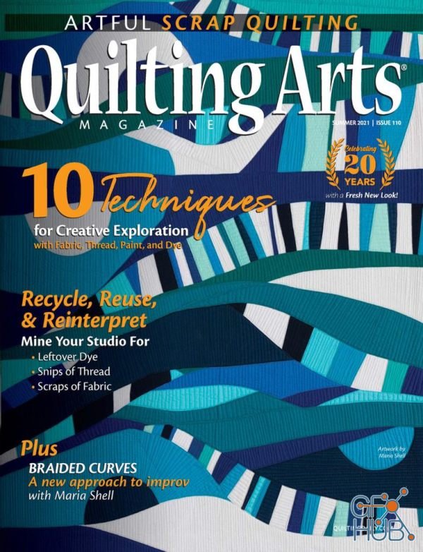 Quilting Arts – Summer 2021 (True PDF)