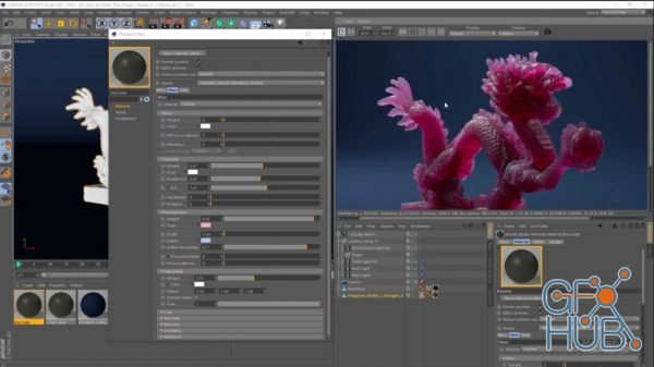 Настройка рендера arnold в cinema 4d