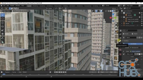 Udemy – Blender city and landscape modeling