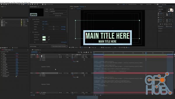 Skillshare – Build Branded Graphics with Animated Lower Thirds in Adobe After Effects