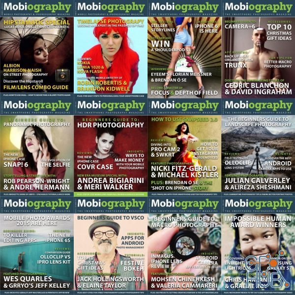 Mobiography – Issue 2014, 2015, 2016 (True PDF)