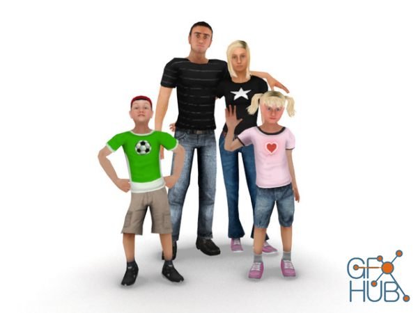 Unity Asset – Mobile Family Pack