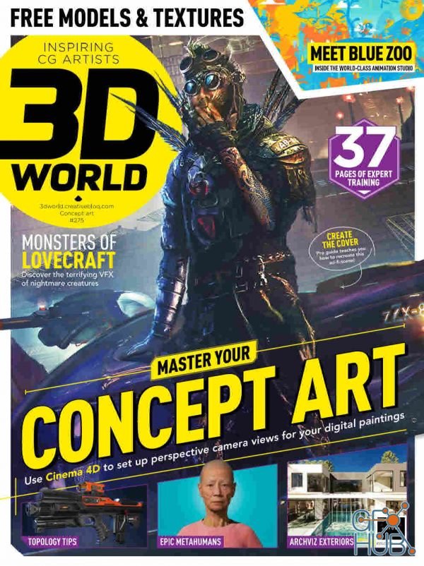 3D World UK – Issue 275, 2021 (True PDF)