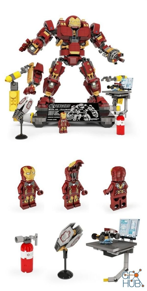 LEGO Hulkbuster N76105