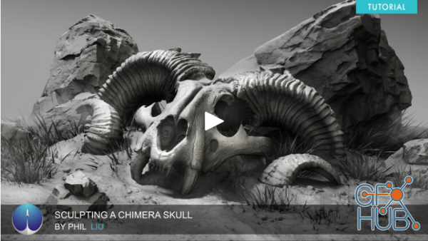 Experience points – Sculpting a Chimera Skull with Phil Liu
