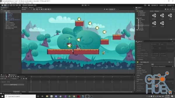 Unity – Designing and Coding A Platformer! Learn code and design through context!