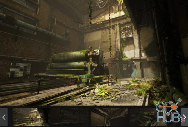 Unreal Engine Marketplace – Abandoned Factory