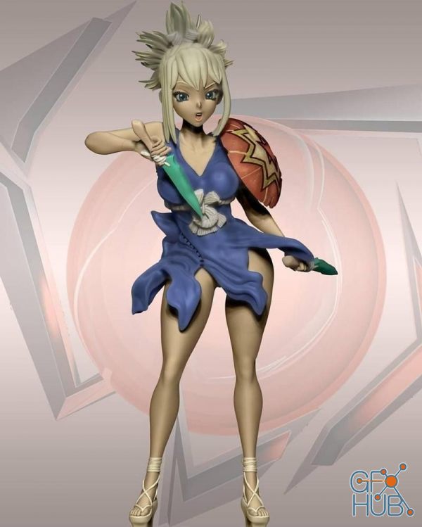 Kohaku Dr Stone – 3D Print