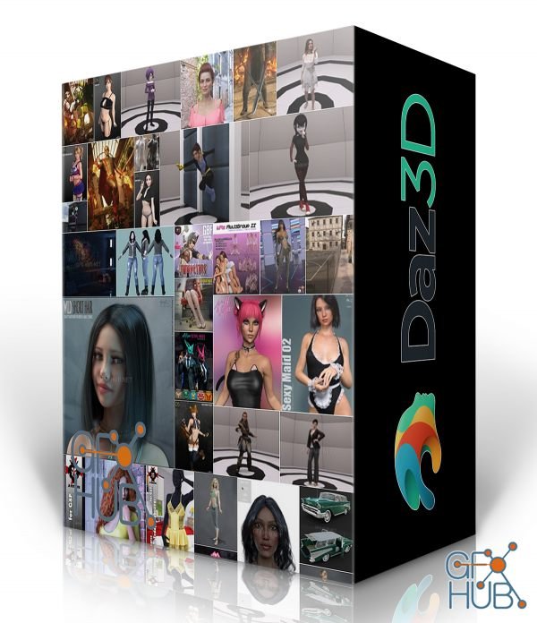 Daz 3D, Poser Bundle 3 June 2021